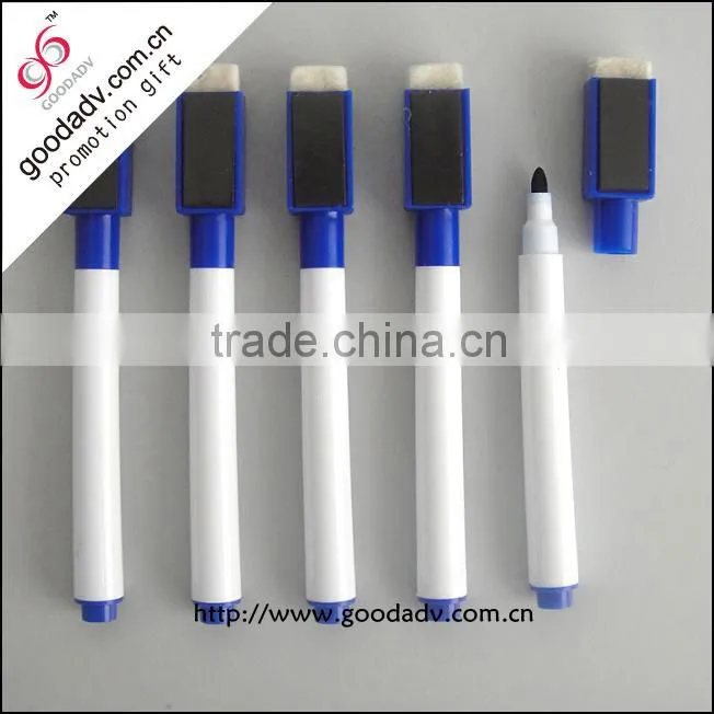 Manufacturers custom green erasable brush children marker pen