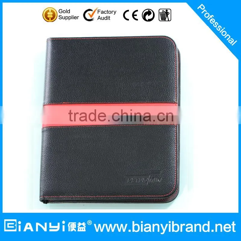 new arrival custom folder/retro pu leather notebook