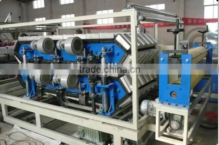 pvc plastic roof tile sheet making line / roof tile extruding machine