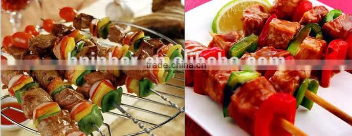 all kinds of seafood meat vegetable wear string production machine