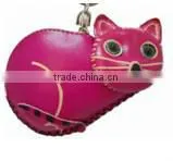 Wholesale Animal Shaped Leather Coin Purse Cow Face Genuine Leather Coin Purse