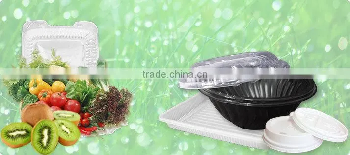 customized Transparent food clear plastic clamshell packaging