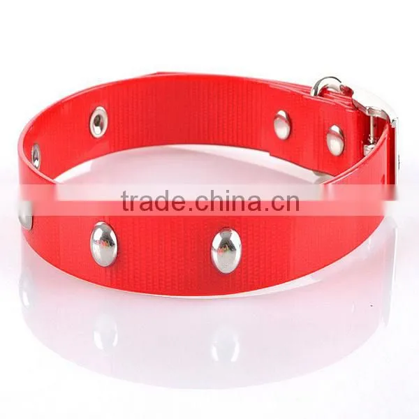 Popular TPU pet product Collar for dog with mushroom nail