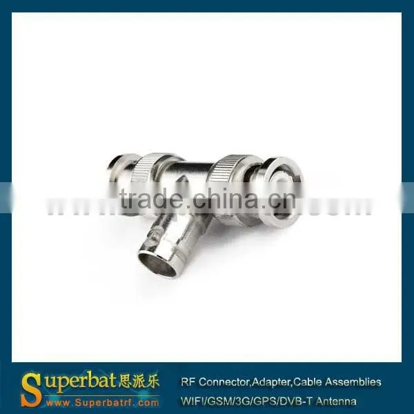 BNC adapter BNC Jack to 2 BNC Plug "T" type connector solar panel adapter