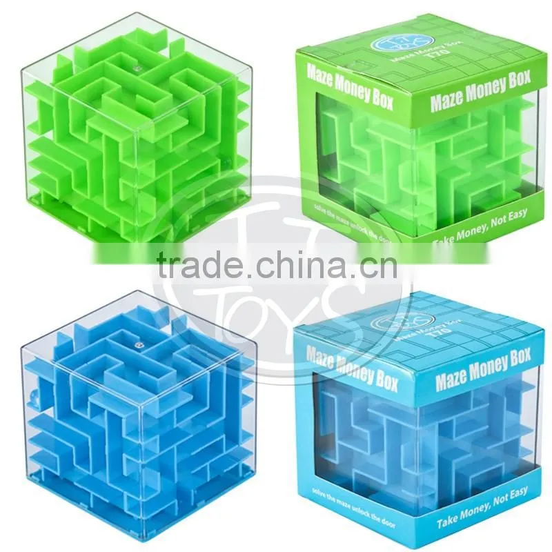 Take Money, Not Easy! TTToys 2015 Newest Kids Educational Toys For Kids Maze Ball Game Money Box