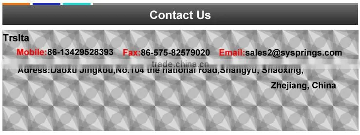 High quality truck used leaf springs