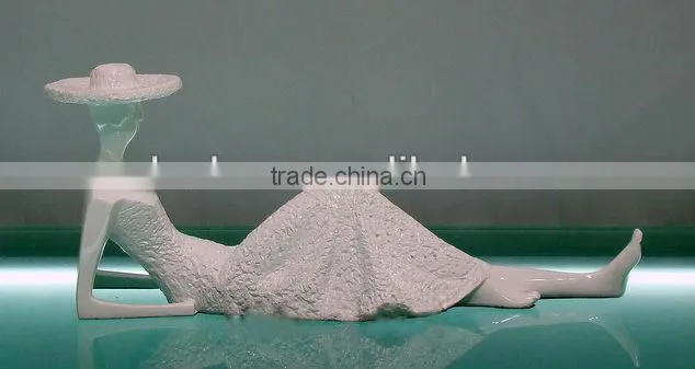 Modern figurines decoration sexy girl crafts