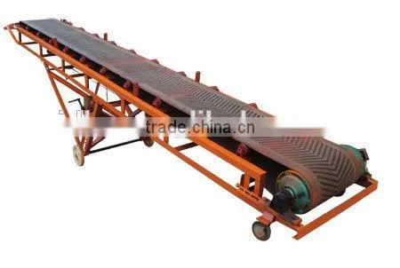 flat belt portable belt conveyor price JMCI 87