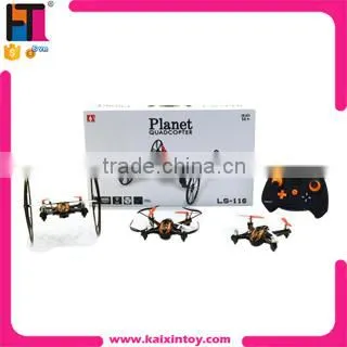 2.4G 4 channel remote control drone with gyroscope with camera