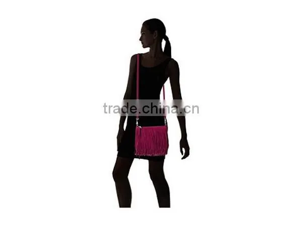 Fringe Tassel Long Strip Shoulder Bag for Girls