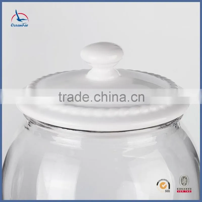 Hot Selling Products Glass Beverage Jar Wholesale Market Glass Dispenser with Stand