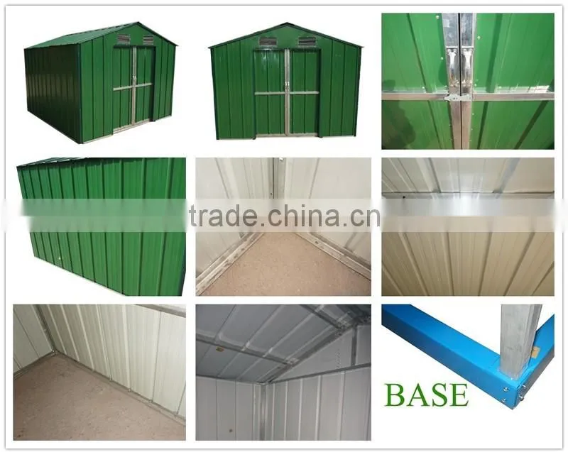 Professional Factory Metal Garden Shed / Garage