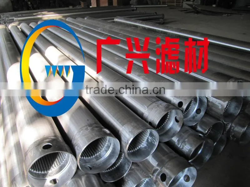 China factory 20 experience stainless steel 304 wedge wire profile screen pipes