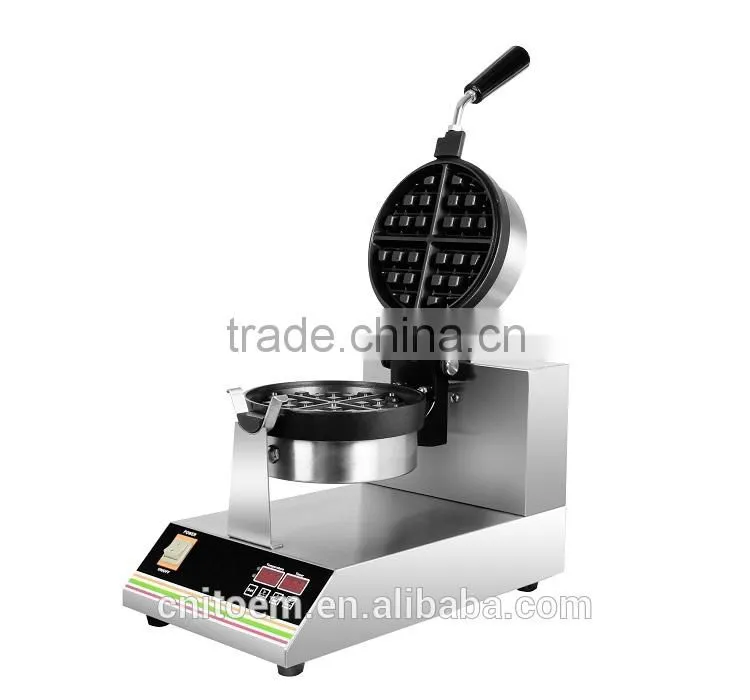 SH-WB1S Hot Sale 220V Commercial Automatic Digital Electric Custom Plate Waffle Maker for Sale