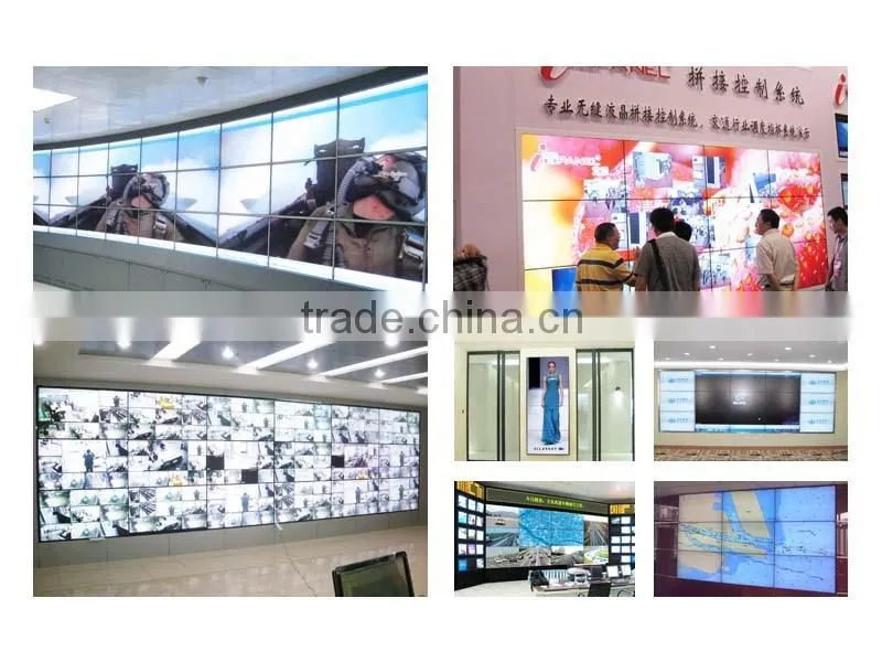 Slim design and Narrow bezel type lcd video wall i-Panel