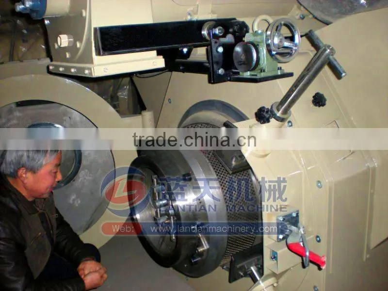 Germany Technology Vertical Ring Die Pellet Mill / Wood Pellet Mill For Sale