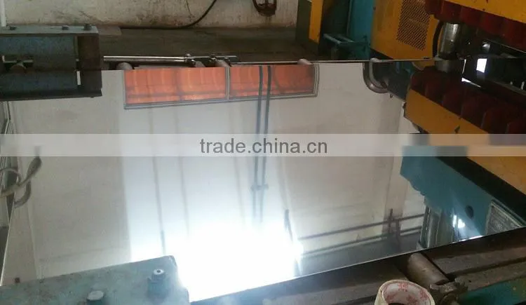 Mirror 8k Copper aisi sus astm 201 0.2mm Thick Stainless Steel Sheet