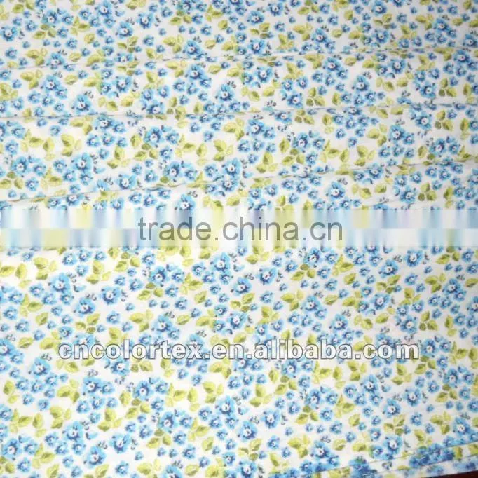 100%Cotton Flower Printed Fashion Fabric