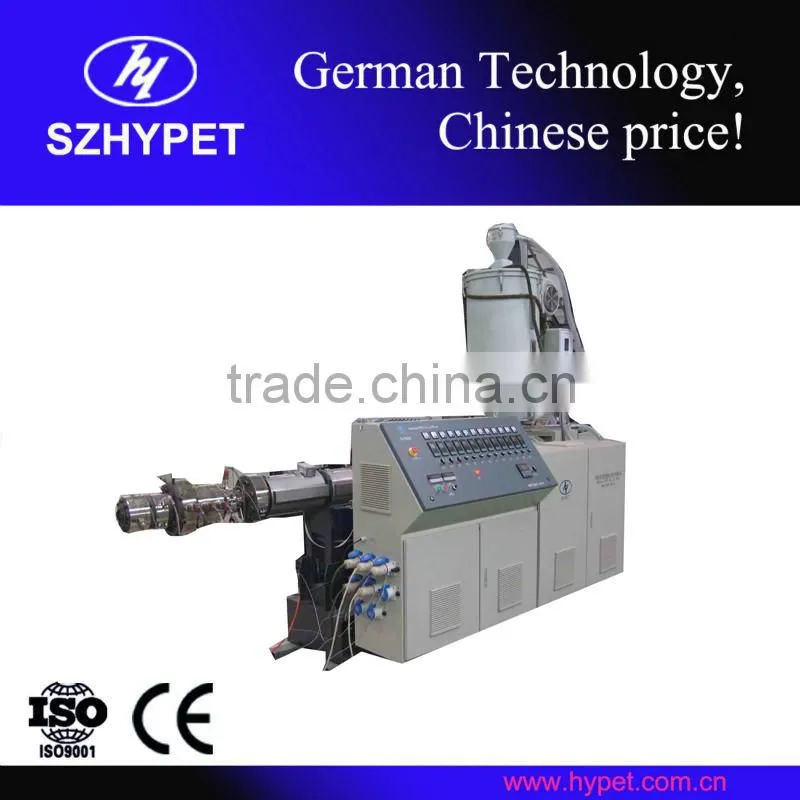 hot sale and 65/28 single screwPE pipe extruder