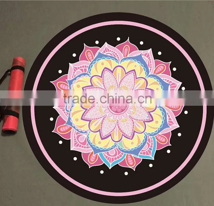Wholesale Custom Printed Gym Portable Rubber Floor Mat