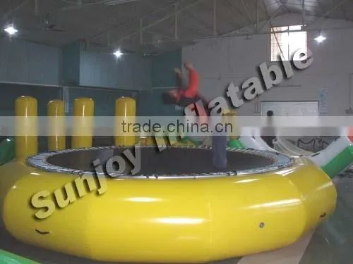 2016 Sunjoy hot sale Children love inflatable trampoline for sale