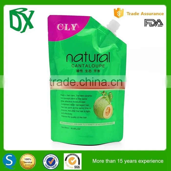 Alibaba co uk Customized Reusable Juice Drink Food Packaging Stand up Spout Bag with Corner