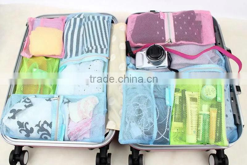 2016 New Arrival Wholesale travel mesh breathable storage bag