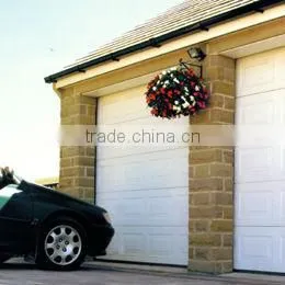 Automatic sectional garage door