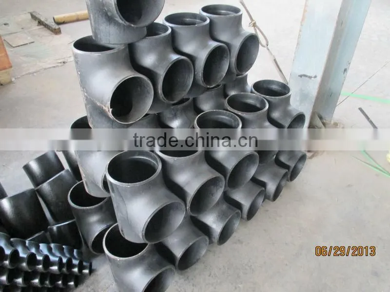 10 inch seamless ASTM A234 WPB Carbon Steel Tee