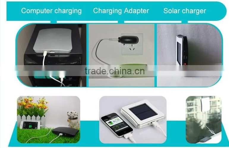 8000mAh Universal Portable Solar Charger Power Bank