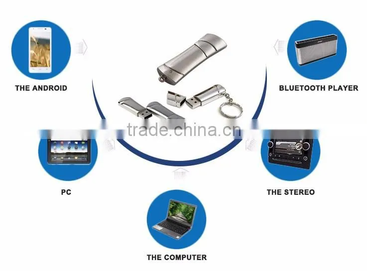 Volume supply metal house usb flash drive