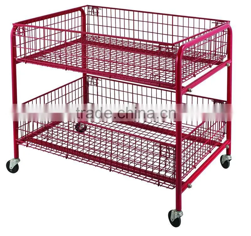 2015 new style metal table for supermarket HSX-807