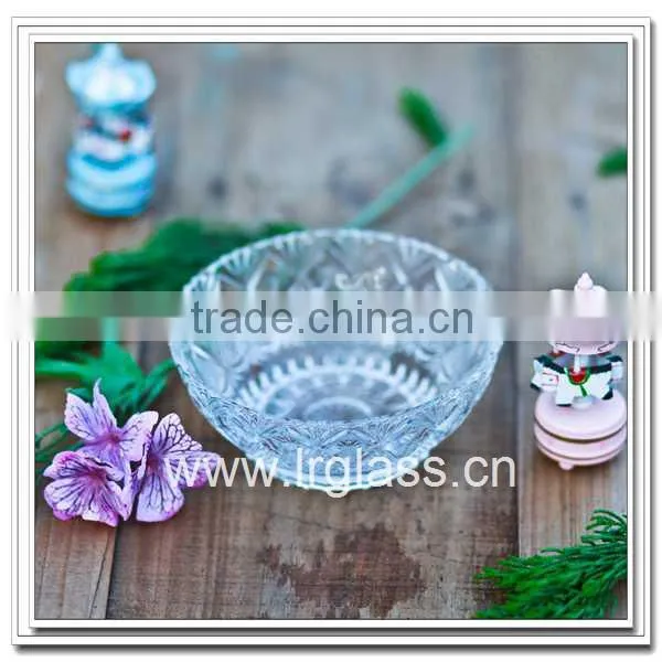High Quality Ground Cheap Glass Bowl