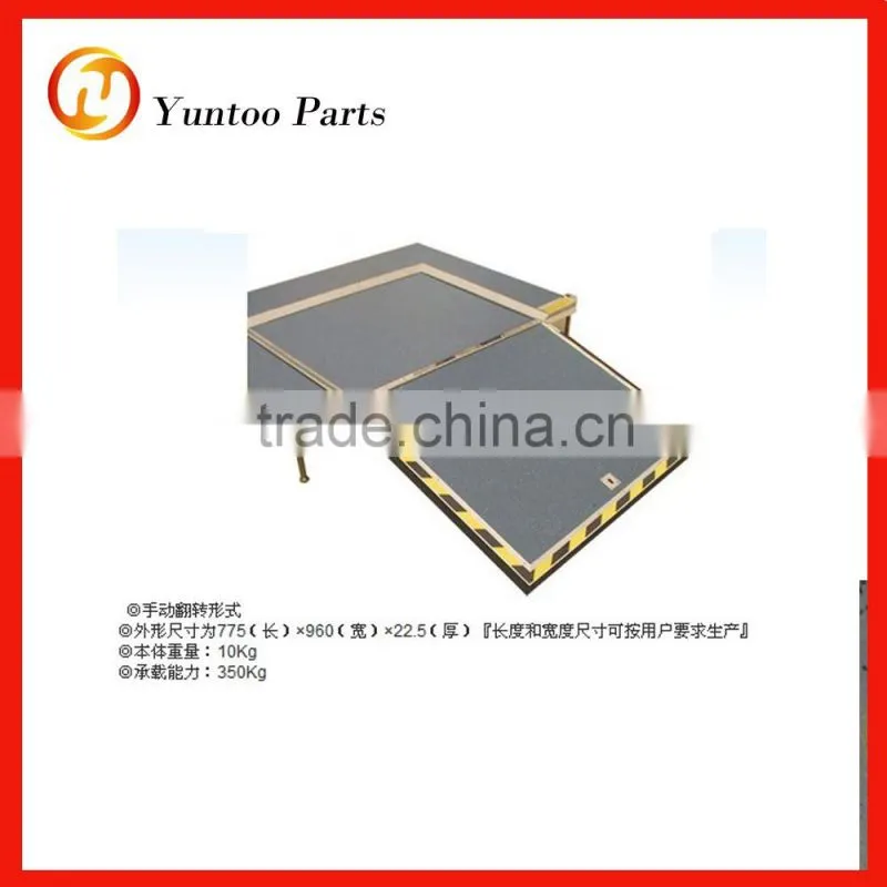 yutong,higer,kinglong,zhongtong city bus universal wheelchair lift foot