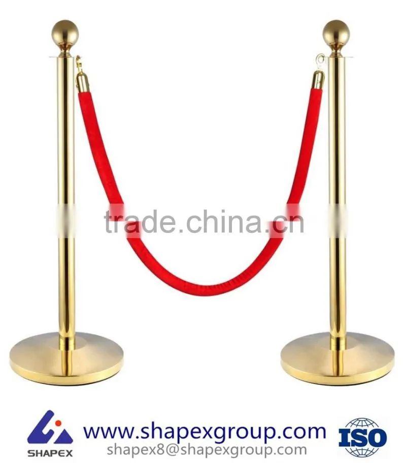 Stainless Steel Stanchion With Ropes