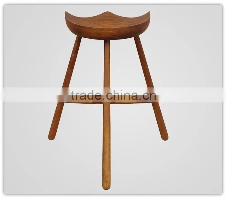 3 legged wooden stool