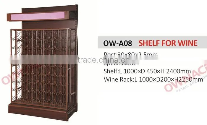 Liquor Shelf Metal Rack Shelf Liquor Store Shelving