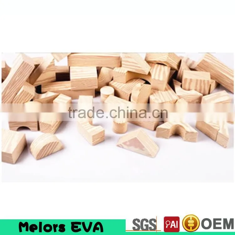 small Wholesale wood toy education /wooden like grain building blocks for children