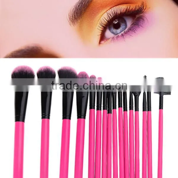 Professional Makeup Brushes Kit Cosmetic Make Up Brushes Set + Pouch Bag Case styling tools face eyes care 16Pcs/set