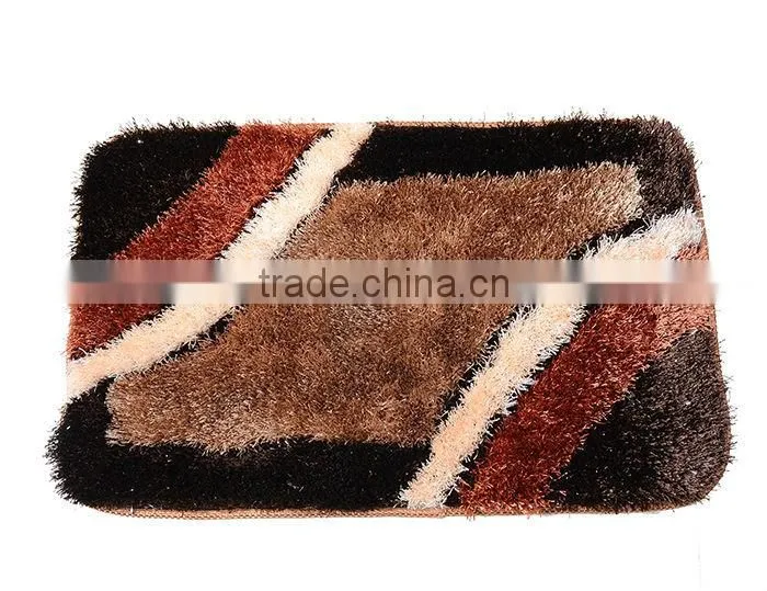 Shaggy Plyester Carpet New Bath Room Floor Capet