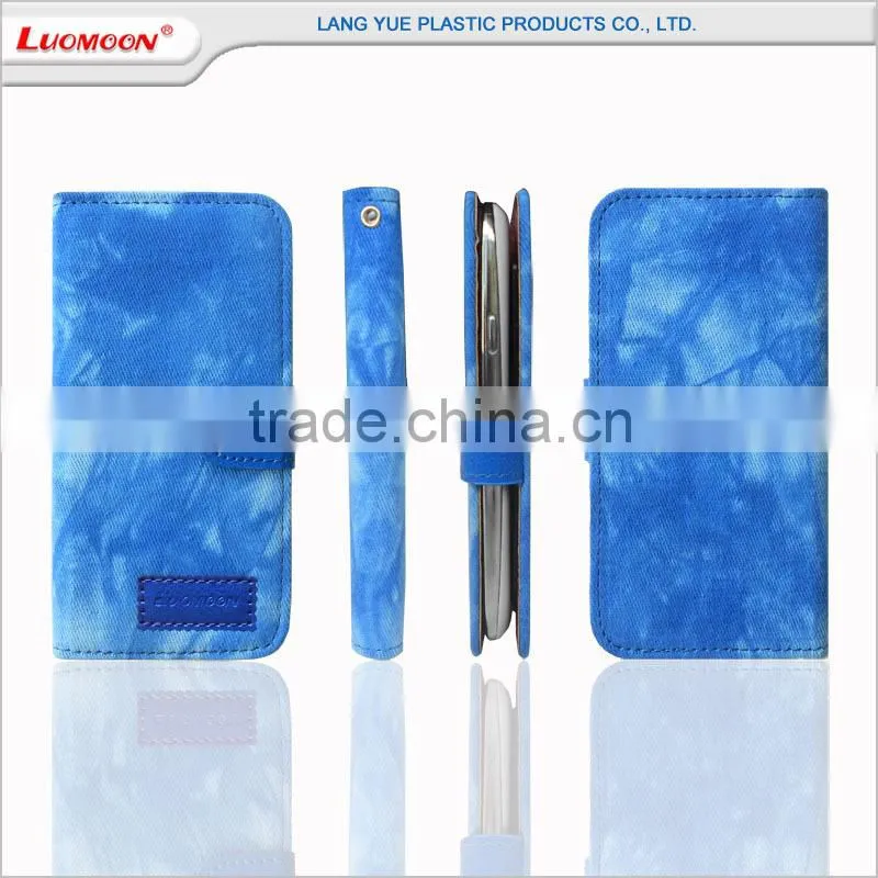 Denim Style with skateboard 5 inch universal mobile phone case