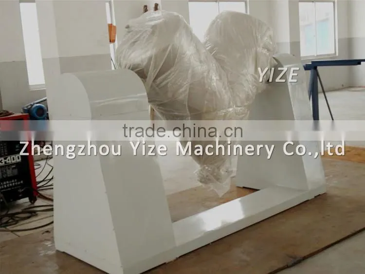 Double cone mixer for powder coating production line powder and granule mixing machine