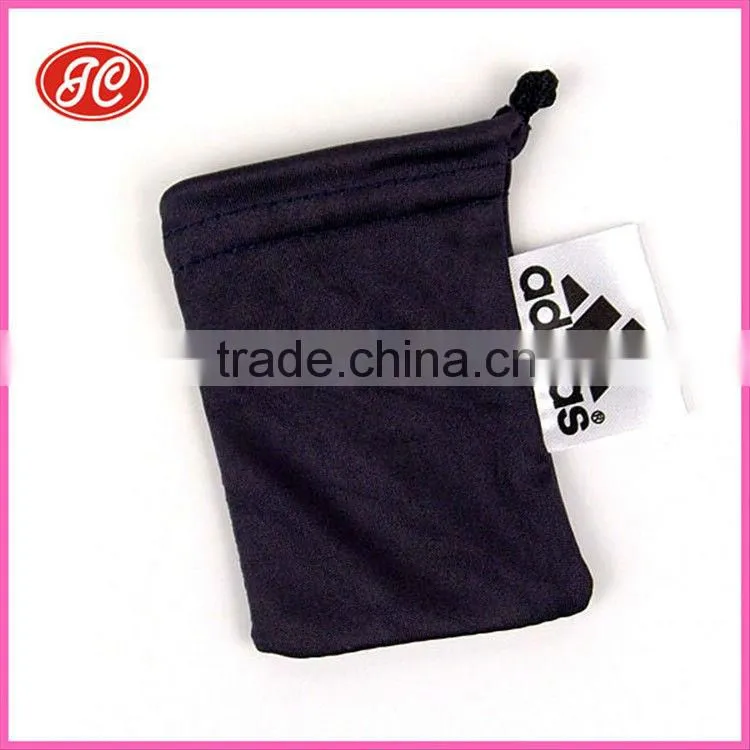 Drawstring velvet pen pouch,jewellery pouch drawstring 2016 glasses pouch