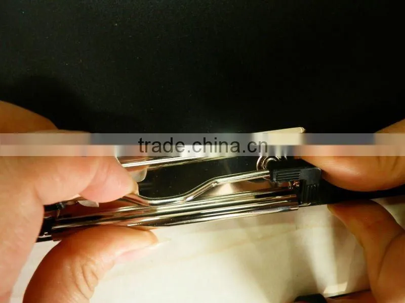 Fashional PP Plastic Strong Clip File Folder for promotion