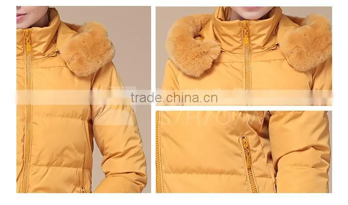 woman besutifle foldable duck down jacket for sale
