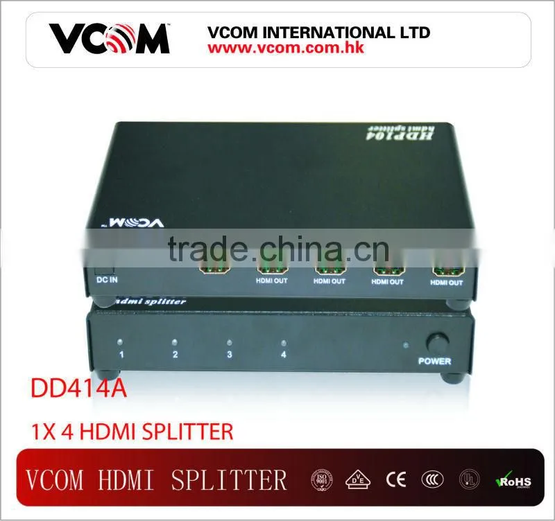 VCOM High Quality KVM Switch Auto 1 to 2 Ports for VGA connector