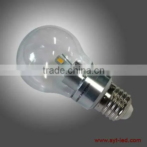 3w/5w/7w led bulb 360 degree Dimmable /Non dimmable