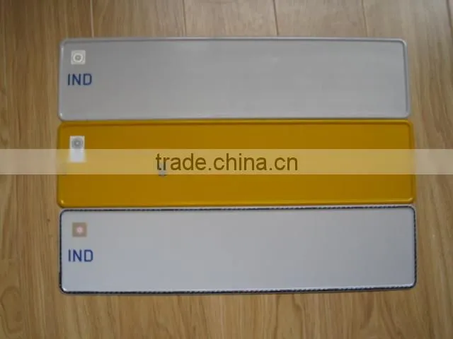 IND license plate