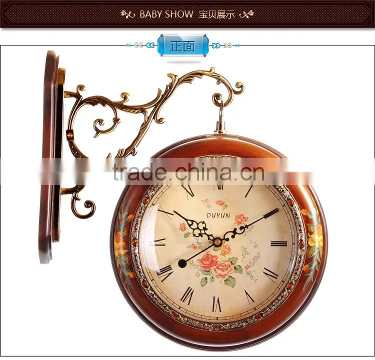 Modern Home Decor Interior Decorating Hand Painted Wall Clock
