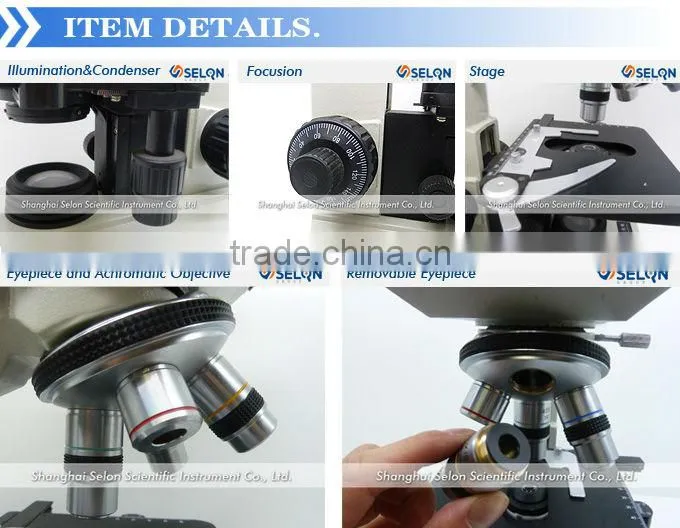 SELON SE-XSZ-107BN BINOCULAR MICROSCOPE